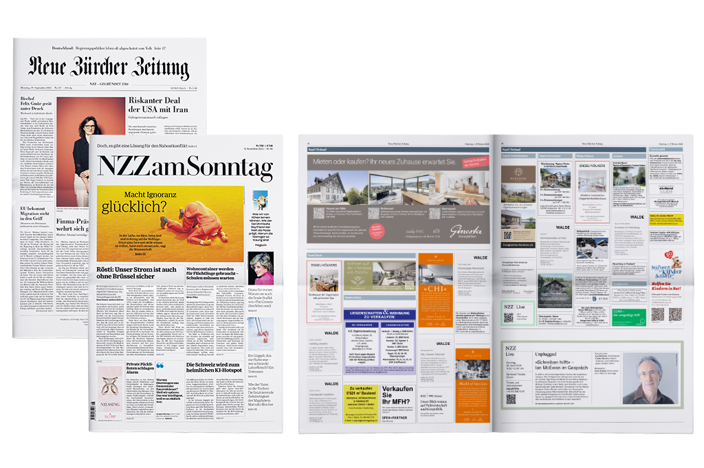 NZZ-NZZaS-Immobilien-Weekend